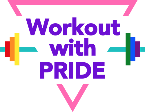 Workout with PRIDE logo