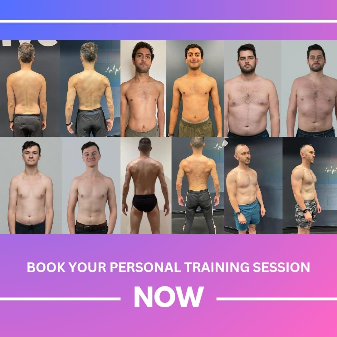 Book your personal training session NOW